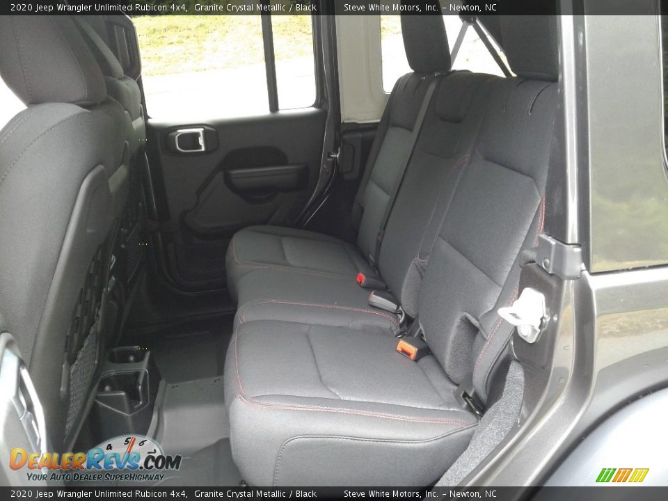2020 Jeep Wrangler Unlimited Rubicon 4x4 Granite Crystal Metallic / Black Photo #13