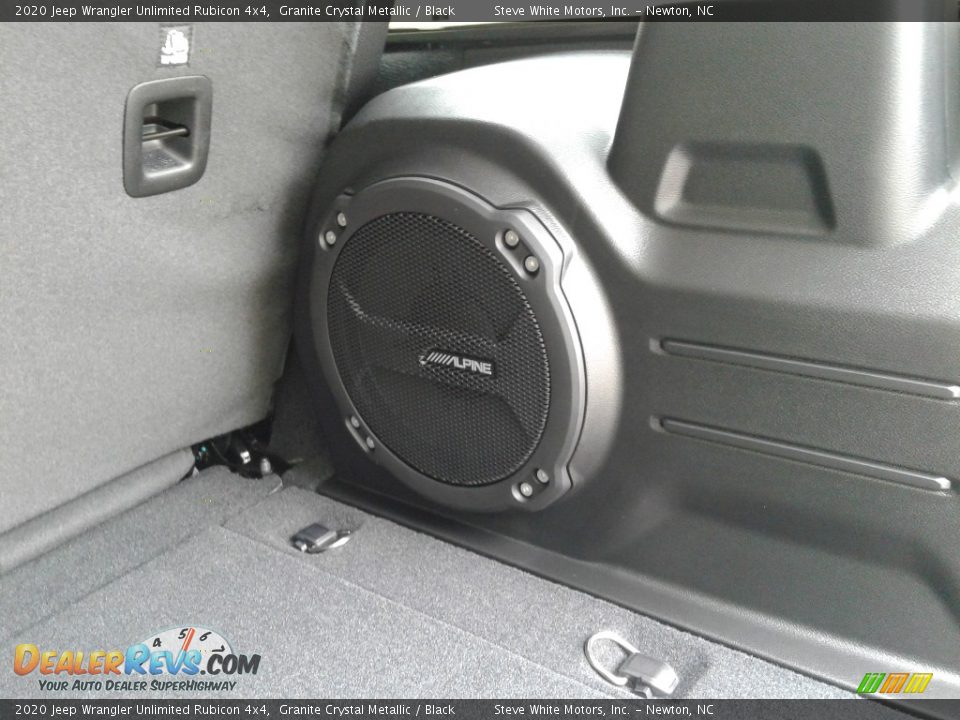 2020 Jeep Wrangler Unlimited Rubicon 4x4 Granite Crystal Metallic / Black Photo #15