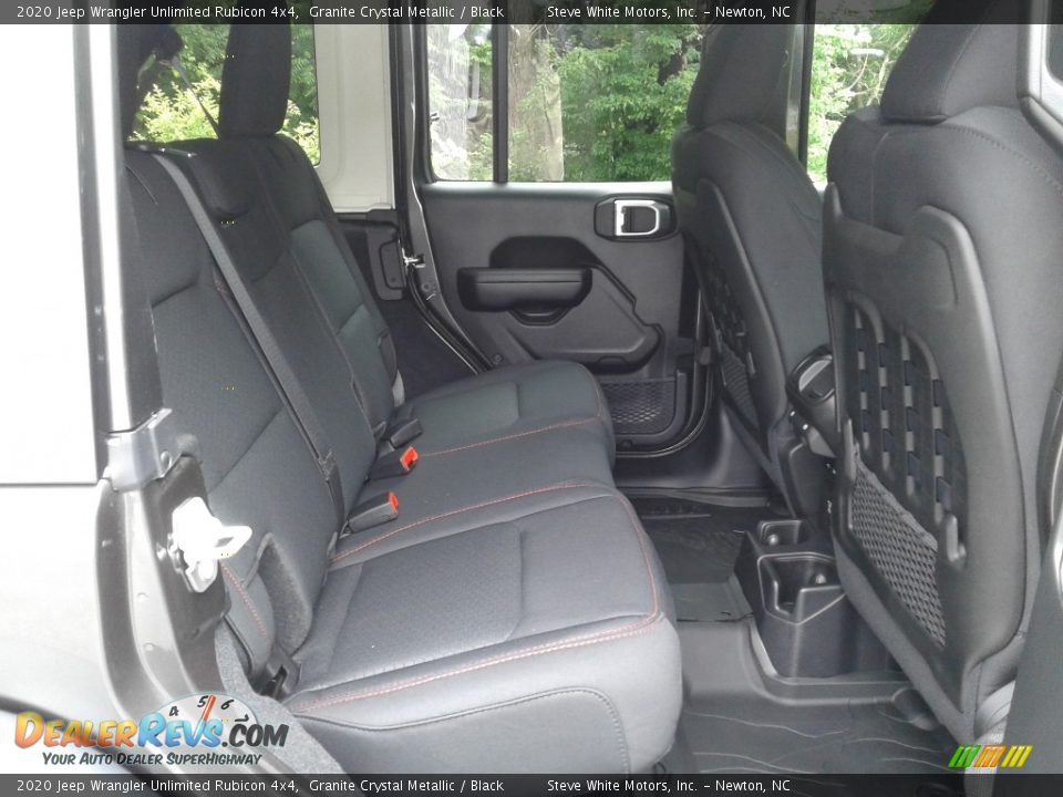 2020 Jeep Wrangler Unlimited Rubicon 4x4 Granite Crystal Metallic / Black Photo #16