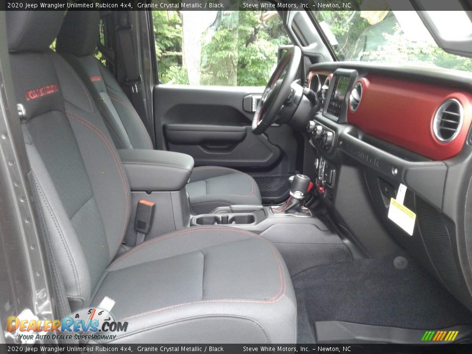 2020 Jeep Wrangler Unlimited Rubicon 4x4 Granite Crystal Metallic / Black Photo #17