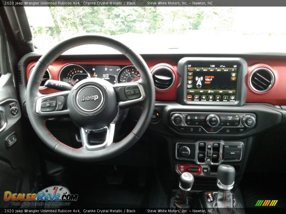2020 Jeep Wrangler Unlimited Rubicon 4x4 Granite Crystal Metallic / Black Photo #18