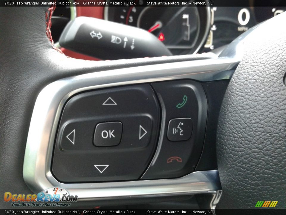 2020 Jeep Wrangler Unlimited Rubicon 4x4 Granite Crystal Metallic / Black Photo #19