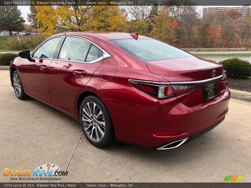 2020 Lexus ES 350 Matador Red Mica / Black Photo #4