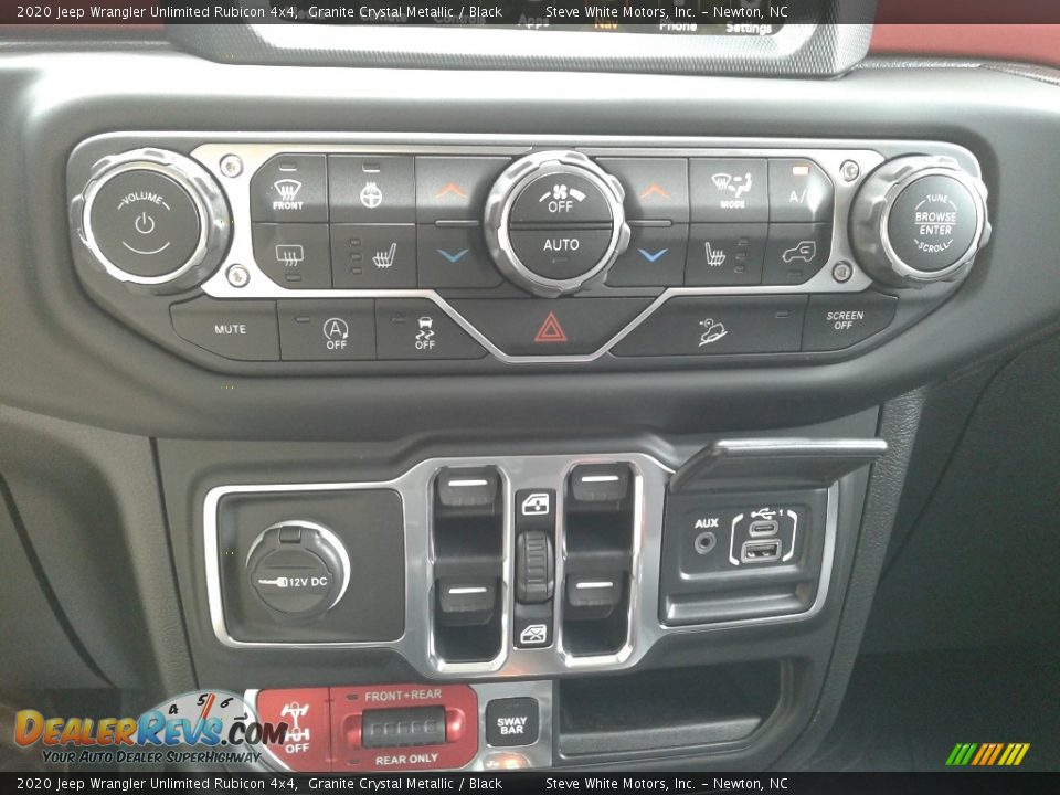 2020 Jeep Wrangler Unlimited Rubicon 4x4 Granite Crystal Metallic / Black Photo #27
