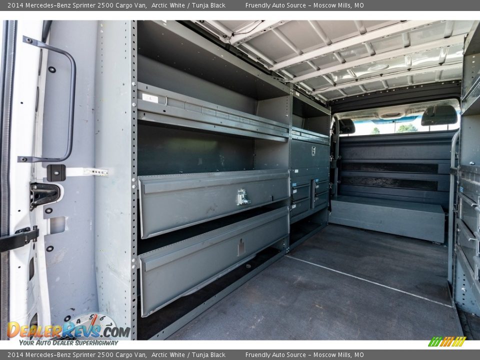 2014 Mercedes-Benz Sprinter 2500 Cargo Van Arctic White / Tunja Black Photo #23