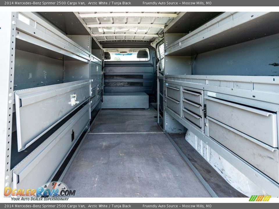 2014 Mercedes-Benz Sprinter 2500 Cargo Van Arctic White / Tunja Black Photo #24