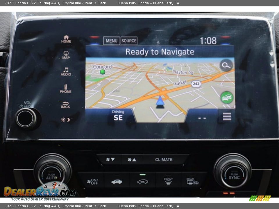 Navigation of 2020 Honda CR-V Touring AWD Photo #14