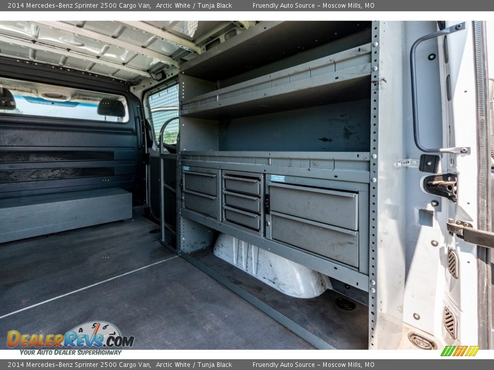 2014 Mercedes-Benz Sprinter 2500 Cargo Van Arctic White / Tunja Black Photo #25