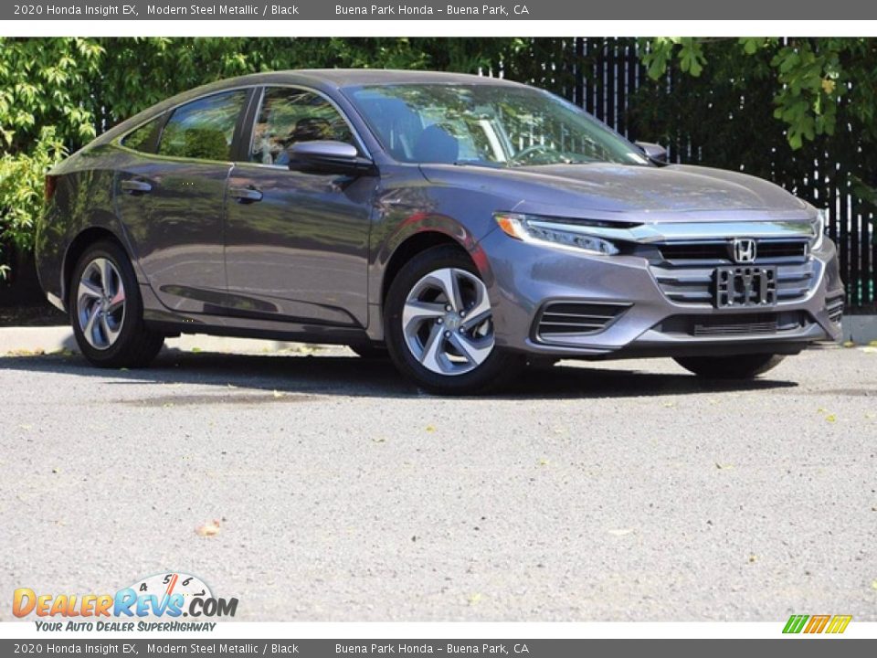 2020 Honda Insight EX Modern Steel Metallic / Black Photo #2