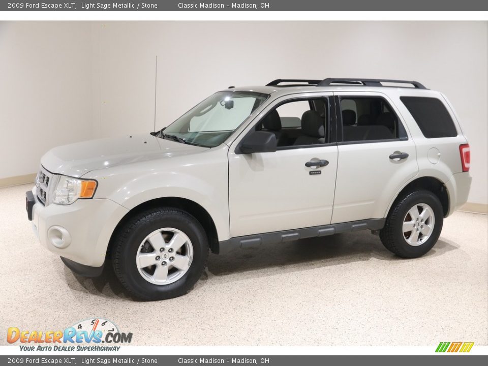 2009 Ford Escape XLT Light Sage Metallic / Stone Photo #3