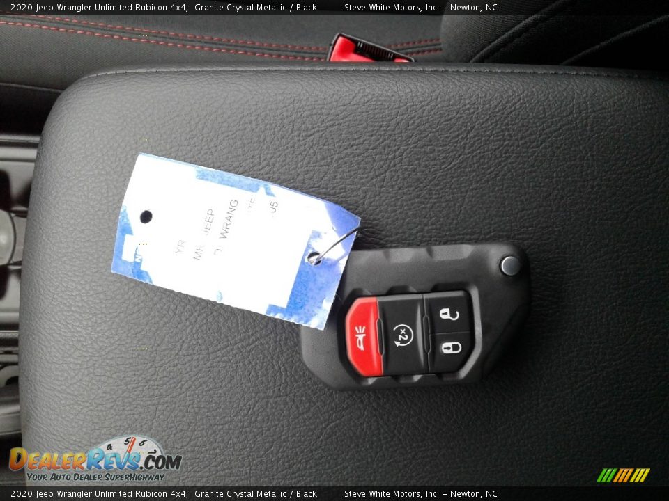 2020 Jeep Wrangler Unlimited Rubicon 4x4 Granite Crystal Metallic / Black Photo #31