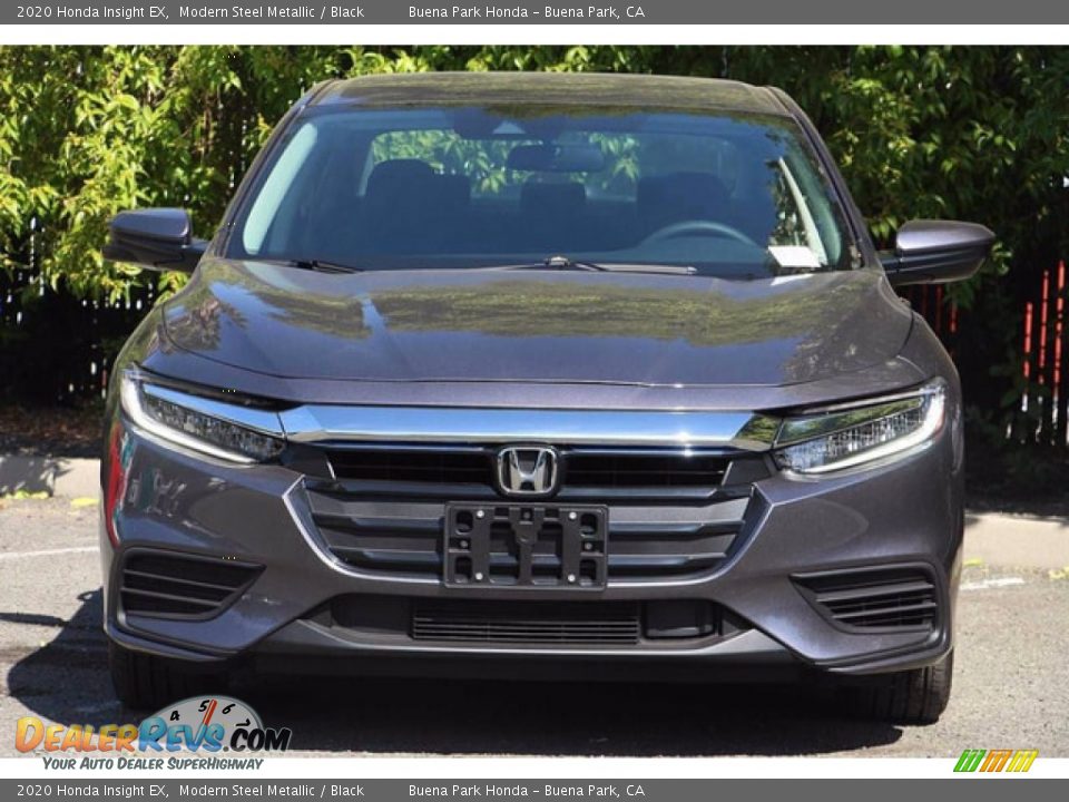 2020 Honda Insight EX Modern Steel Metallic / Black Photo #4
