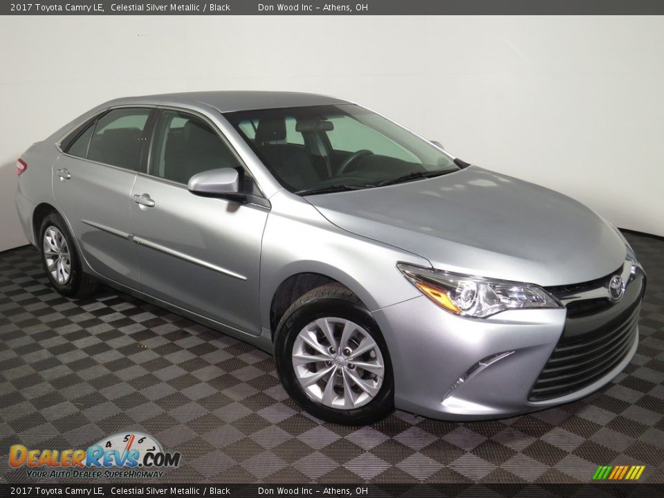 2017 Toyota Camry LE Celestial Silver Metallic / Black Photo #2