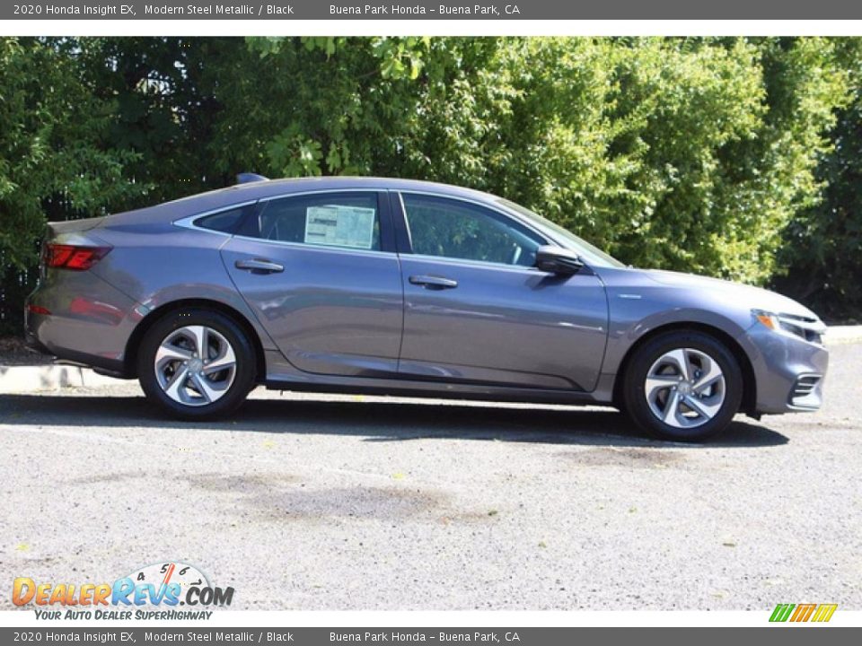 2020 Honda Insight EX Modern Steel Metallic / Black Photo #5