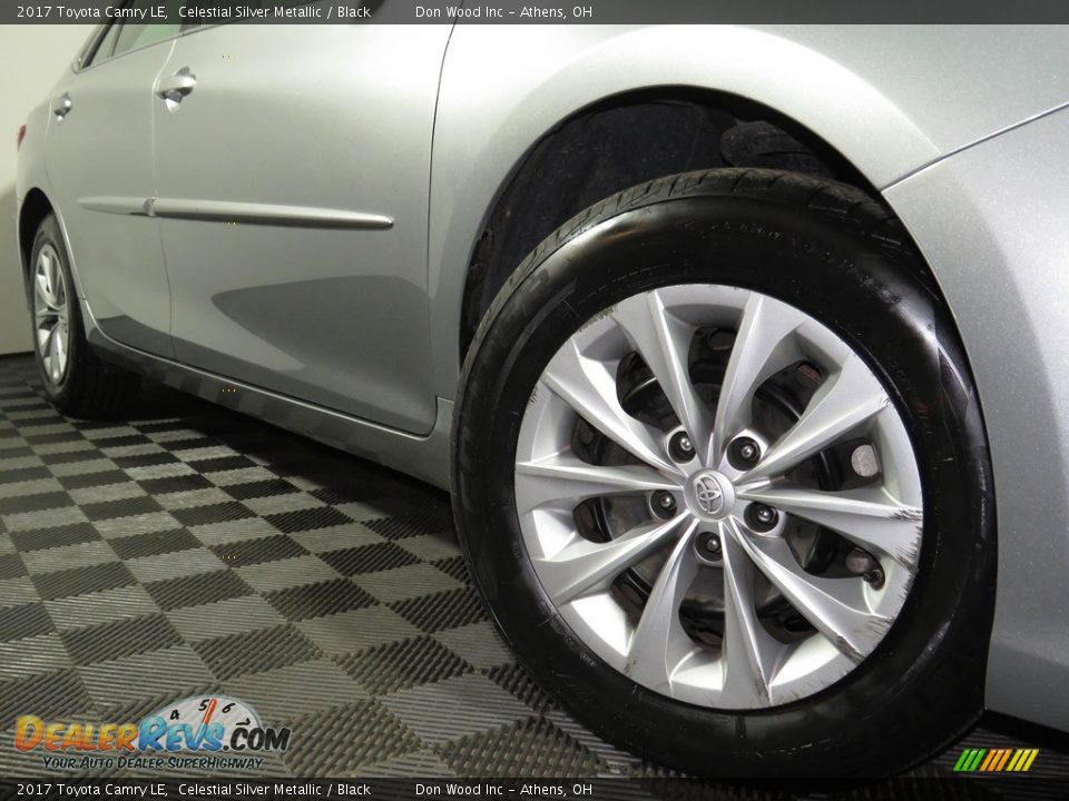 2017 Toyota Camry LE Celestial Silver Metallic / Black Photo #3