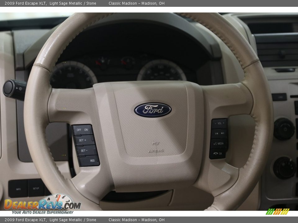2009 Ford Escape XLT Light Sage Metallic / Stone Photo #6