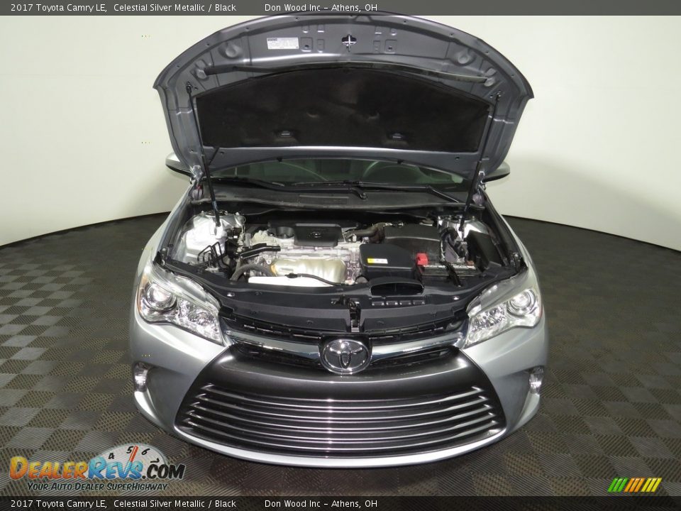 2017 Toyota Camry LE Celestial Silver Metallic / Black Photo #5