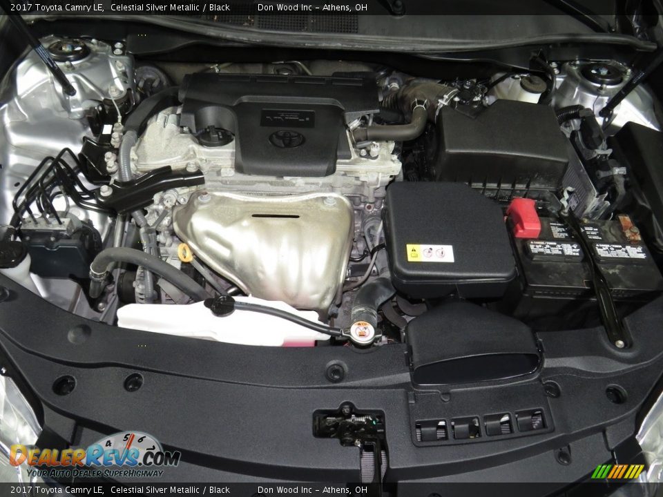 2017 Toyota Camry LE Celestial Silver Metallic / Black Photo #6