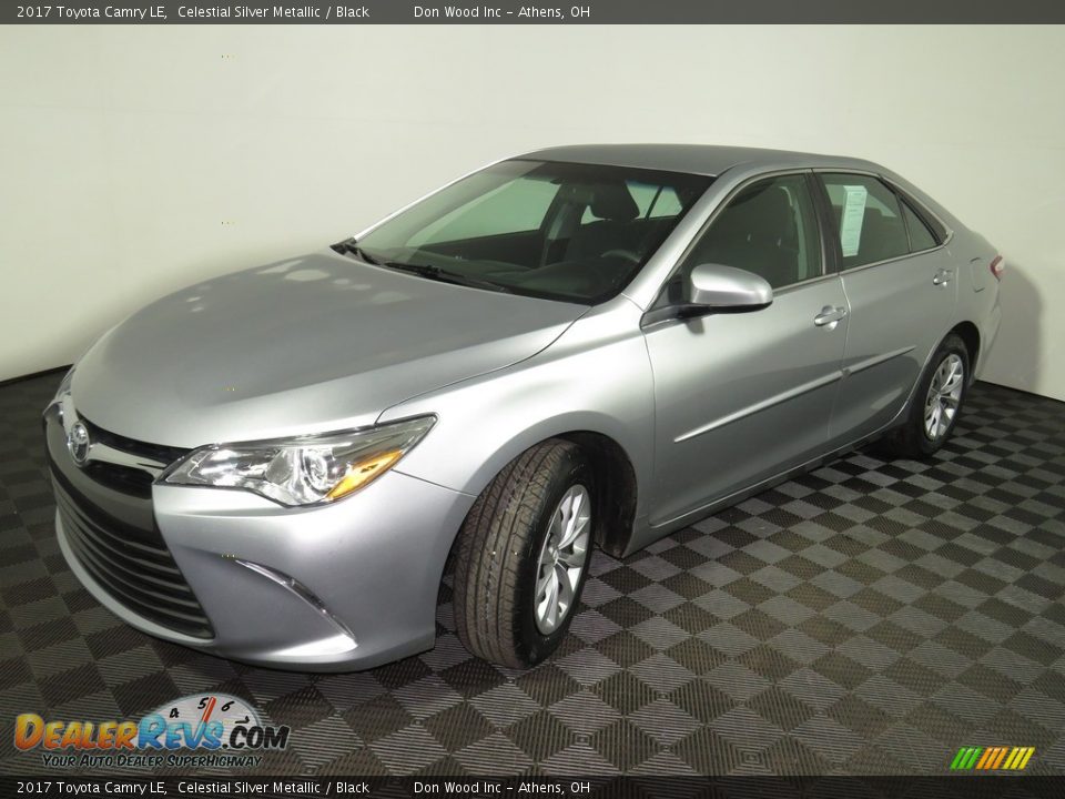 2017 Toyota Camry LE Celestial Silver Metallic / Black Photo #7