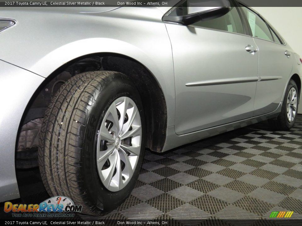 2017 Toyota Camry LE Celestial Silver Metallic / Black Photo #8