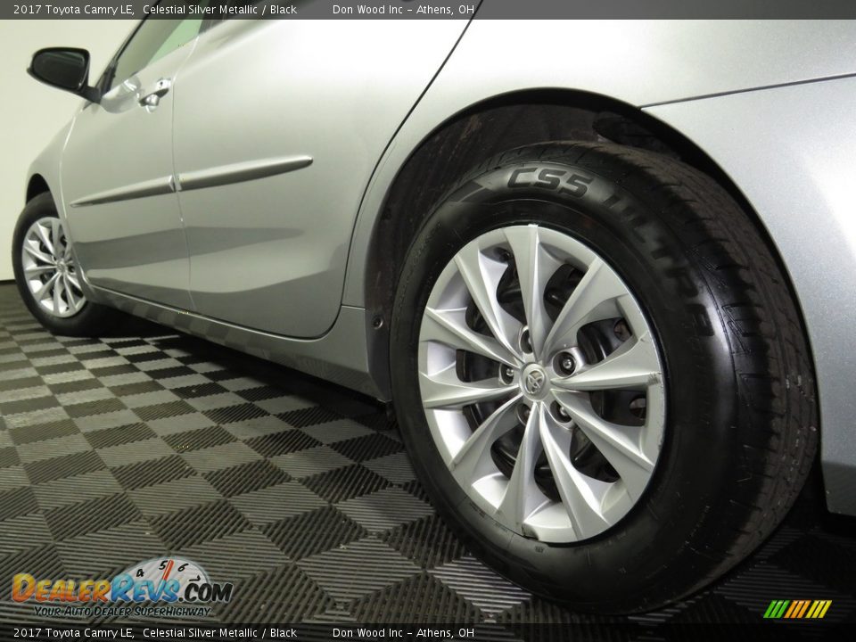 2017 Toyota Camry LE Celestial Silver Metallic / Black Photo #10