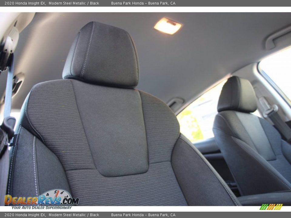 2020 Honda Insight EX Modern Steel Metallic / Black Photo #14