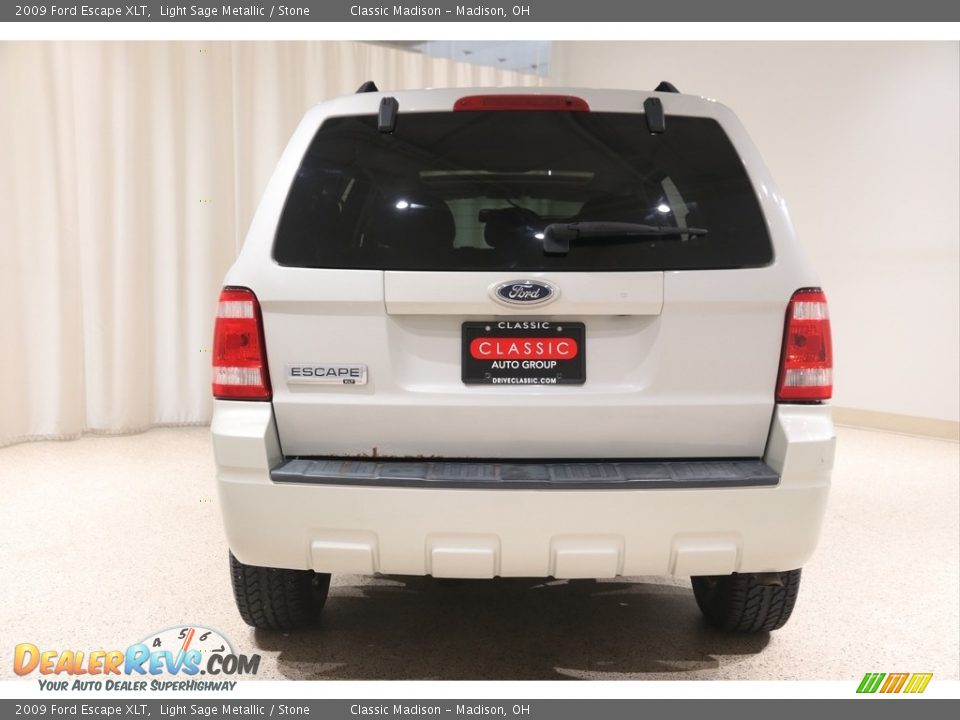 2009 Ford Escape XLT Light Sage Metallic / Stone Photo #14