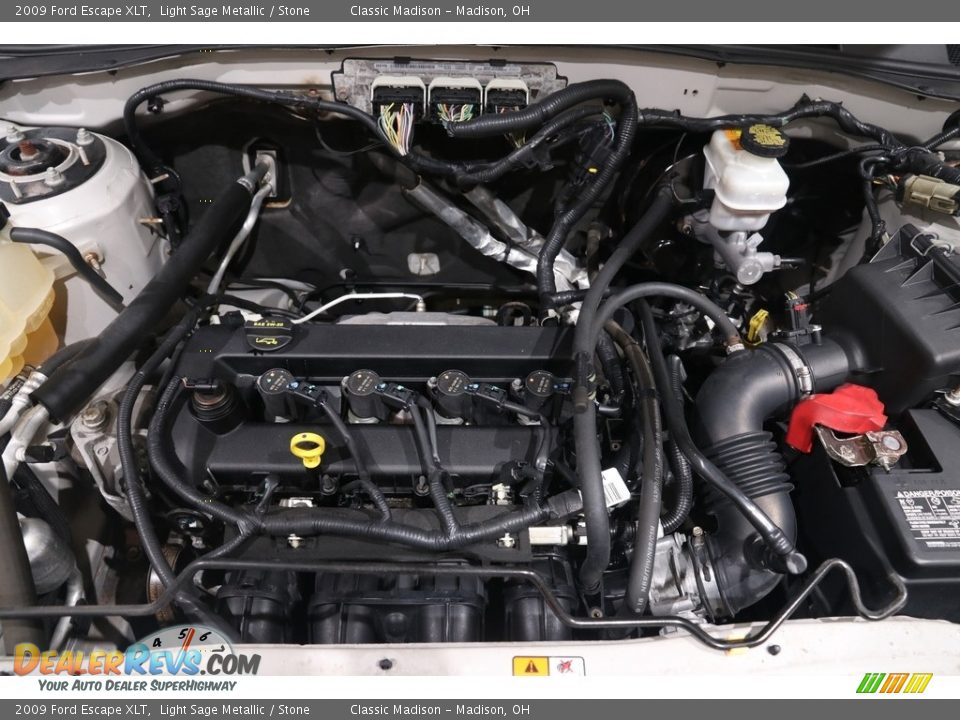 2009 Ford Escape XLT Light Sage Metallic / Stone Photo #15