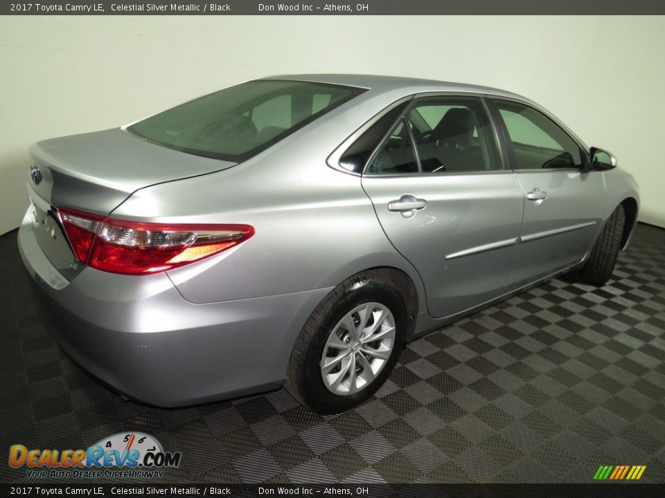 2017 Toyota Camry LE Celestial Silver Metallic / Black Photo #14