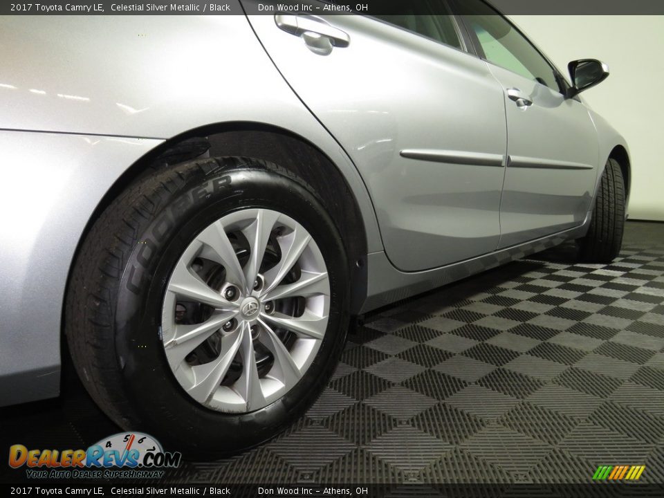 2017 Toyota Camry LE Celestial Silver Metallic / Black Photo #15