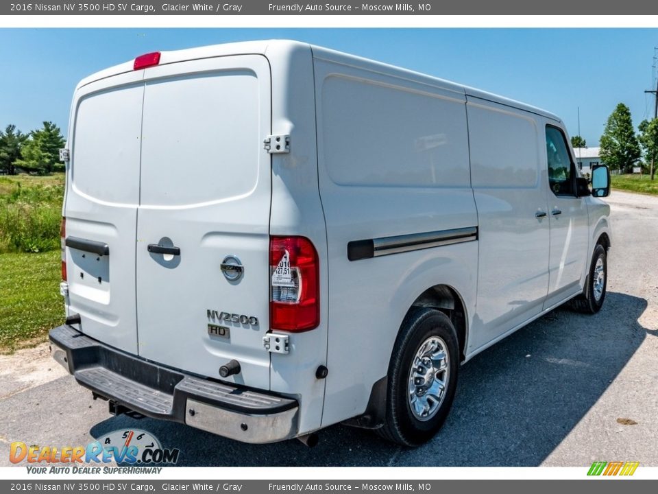 2016 Nissan NV 3500 HD SV Cargo Glacier White / Gray Photo #4