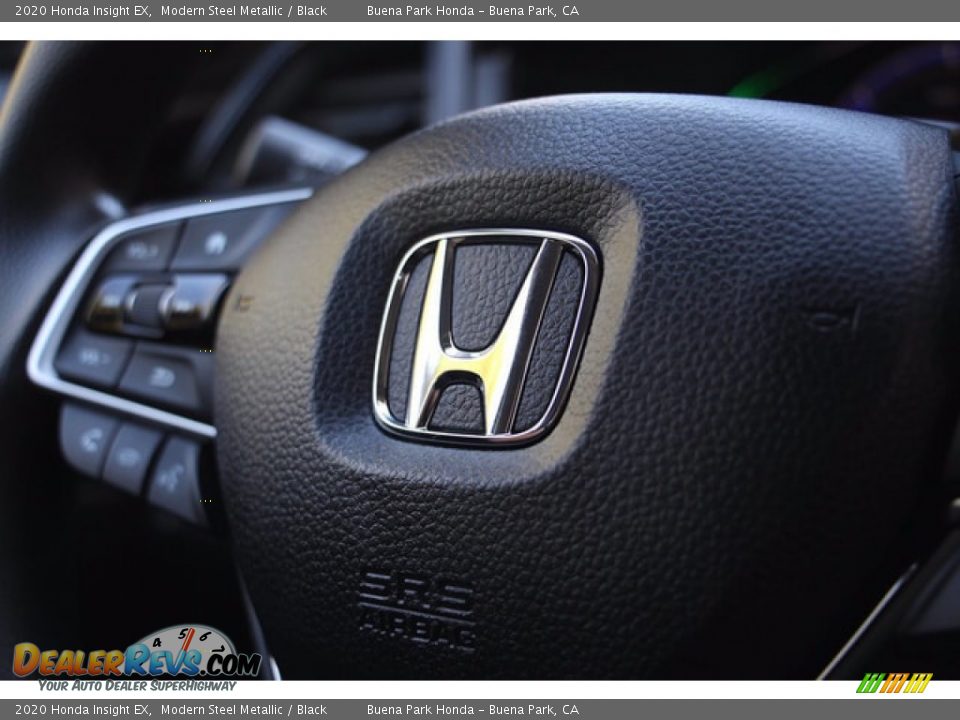 2020 Honda Insight EX Modern Steel Metallic / Black Photo #18