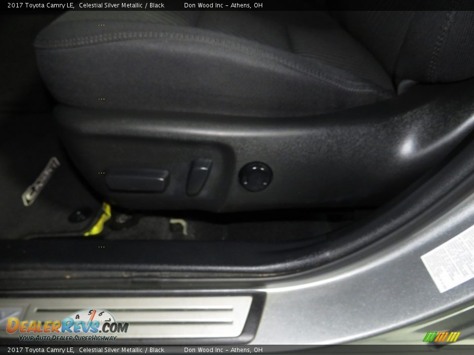 2017 Toyota Camry LE Celestial Silver Metallic / Black Photo #17