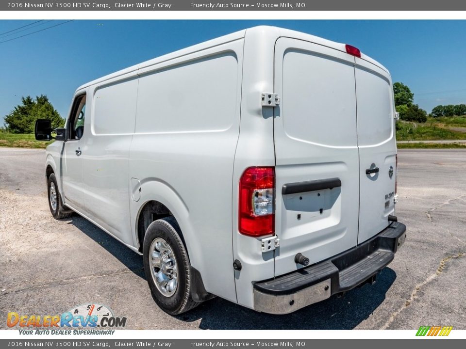 2016 Nissan NV 3500 HD SV Cargo Glacier White / Gray Photo #6