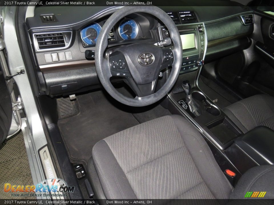 2017 Toyota Camry LE Celestial Silver Metallic / Black Photo #18