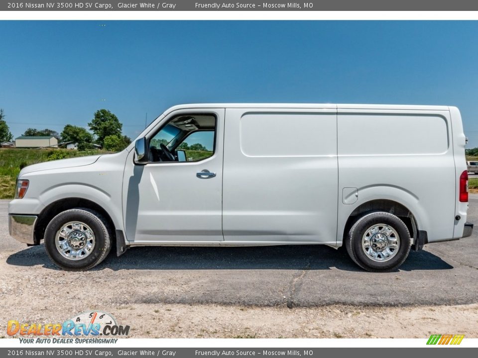 Glacier White 2016 Nissan NV 3500 HD SV Cargo Photo #7