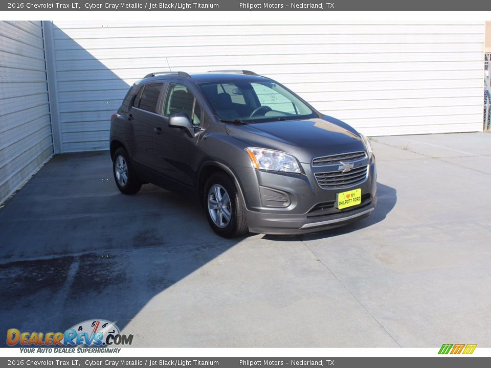 2016 Chevrolet Trax LT Cyber Gray Metallic / Jet Black/Light Titanium Photo #2