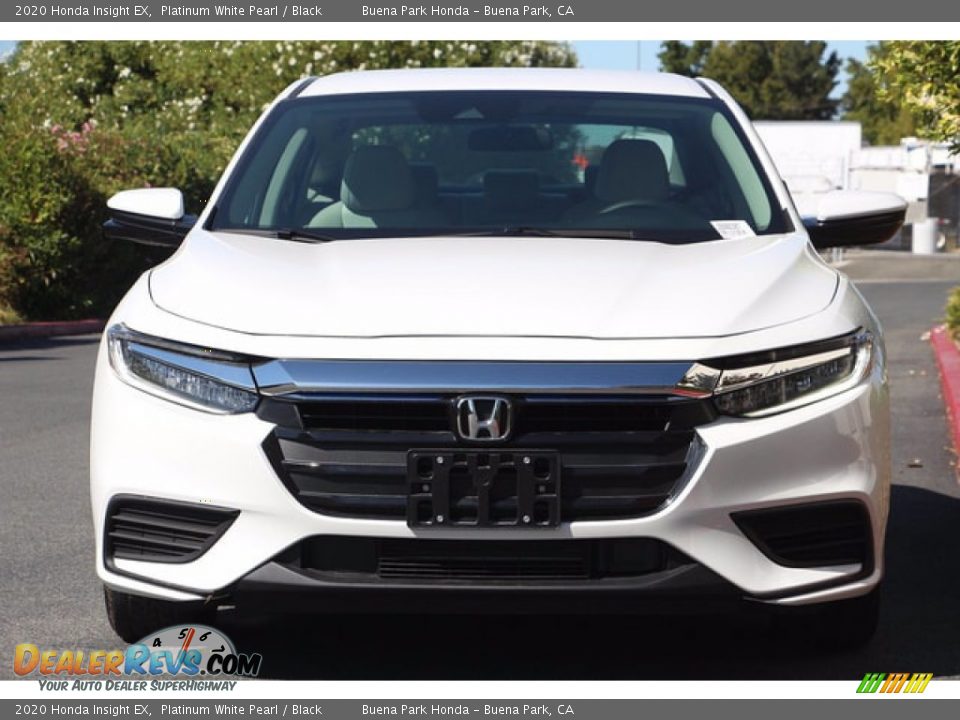 2020 Honda Insight EX Platinum White Pearl / Black Photo #4