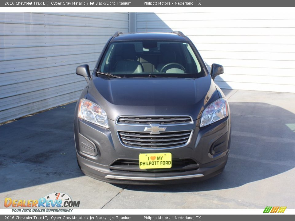 2016 Chevrolet Trax LT Cyber Gray Metallic / Jet Black/Light Titanium Photo #3