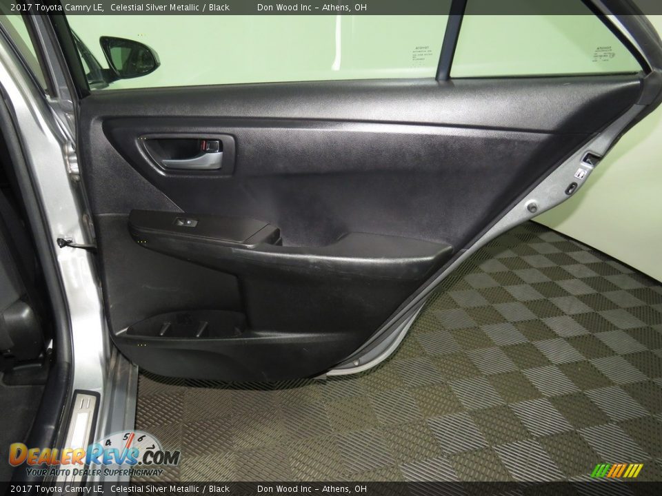 2017 Toyota Camry LE Celestial Silver Metallic / Black Photo #22