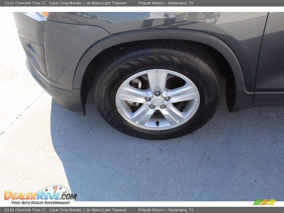 2016 Chevrolet Trax LT Cyber Gray Metallic / Jet Black/Light Titanium Photo #5