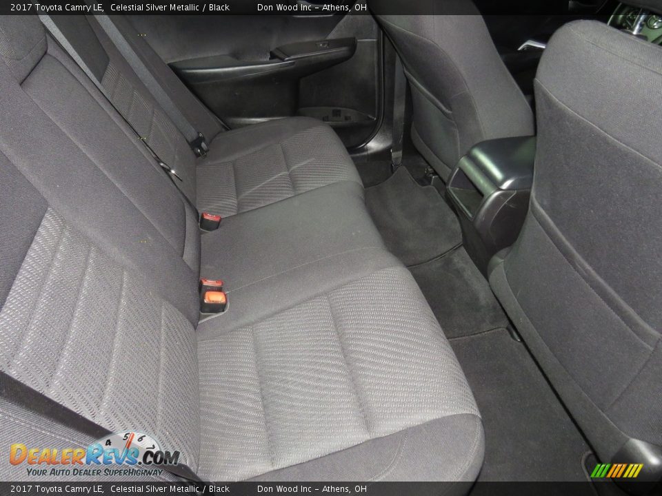2017 Toyota Camry LE Celestial Silver Metallic / Black Photo #23
