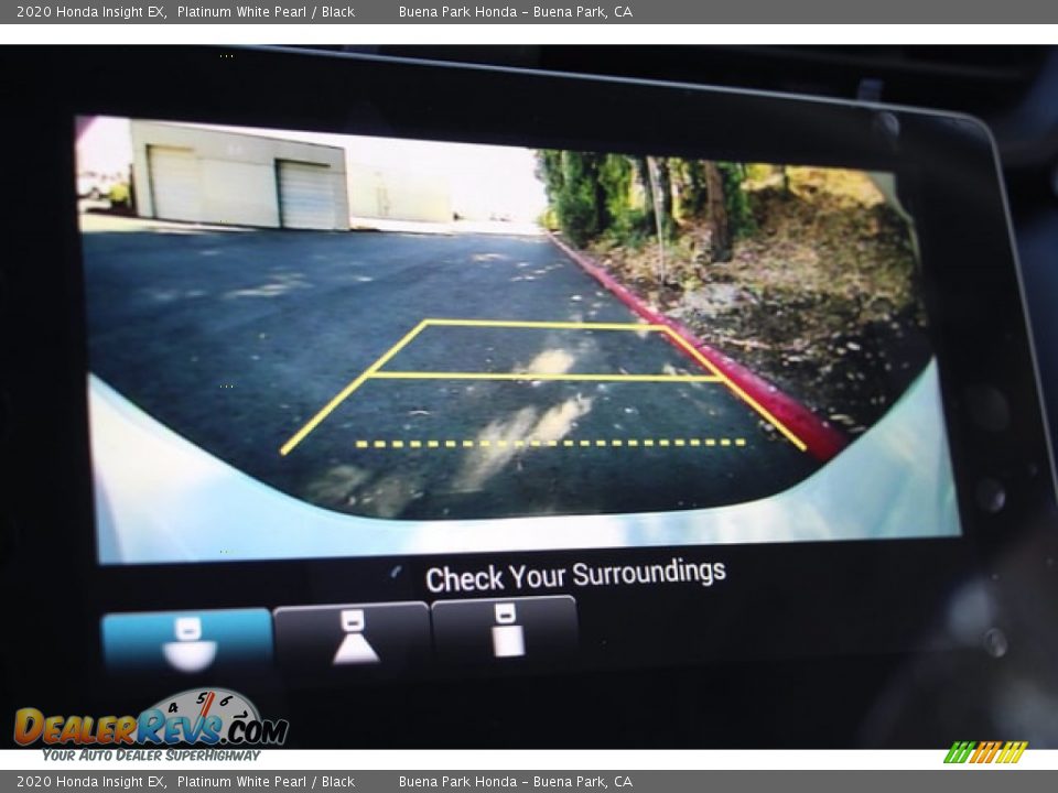 2020 Honda Insight EX Platinum White Pearl / Black Photo #8