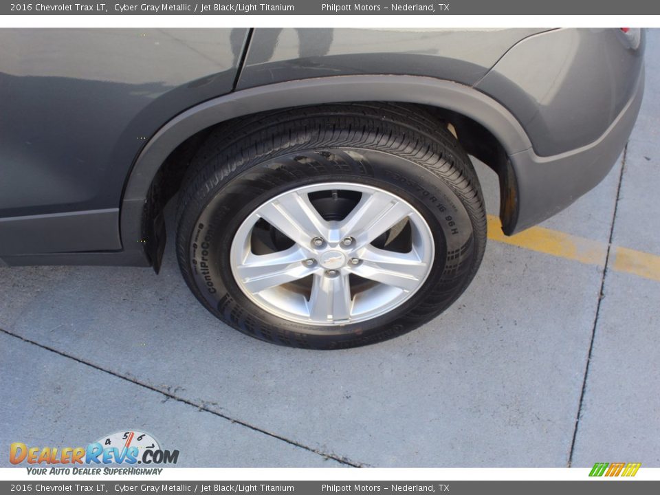 2016 Chevrolet Trax LT Cyber Gray Metallic / Jet Black/Light Titanium Photo #6