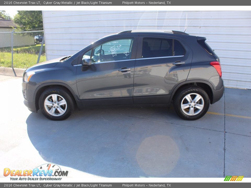 2016 Chevrolet Trax LT Cyber Gray Metallic / Jet Black/Light Titanium Photo #7