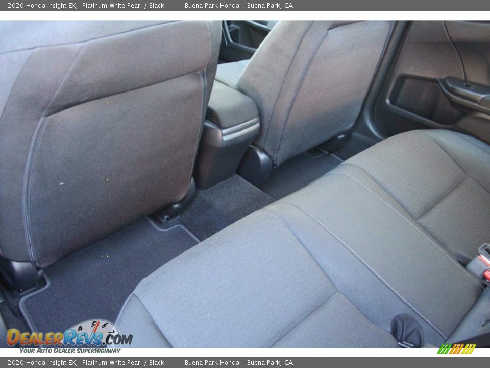 2020 Honda Insight EX Platinum White Pearl / Black Photo #10