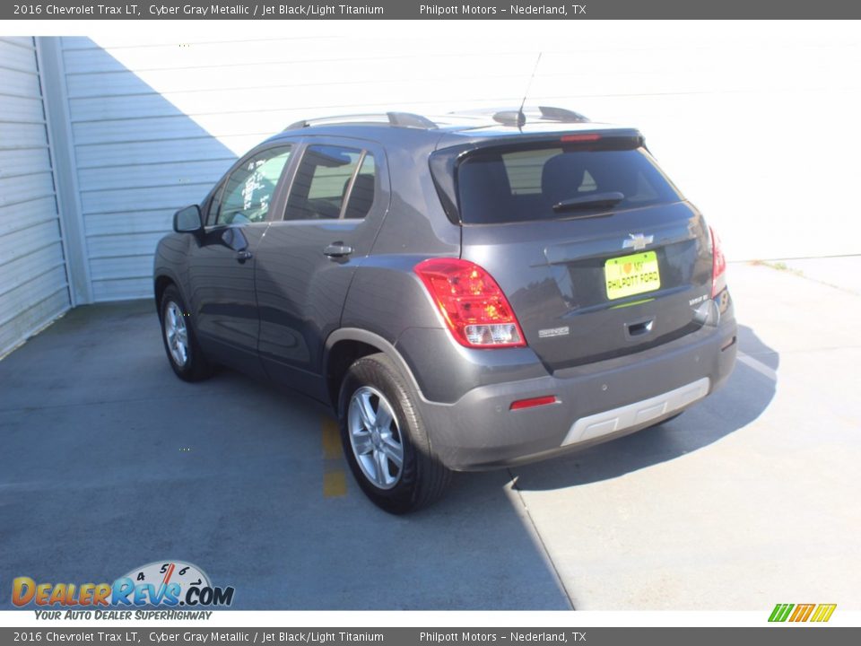 2016 Chevrolet Trax LT Cyber Gray Metallic / Jet Black/Light Titanium Photo #8