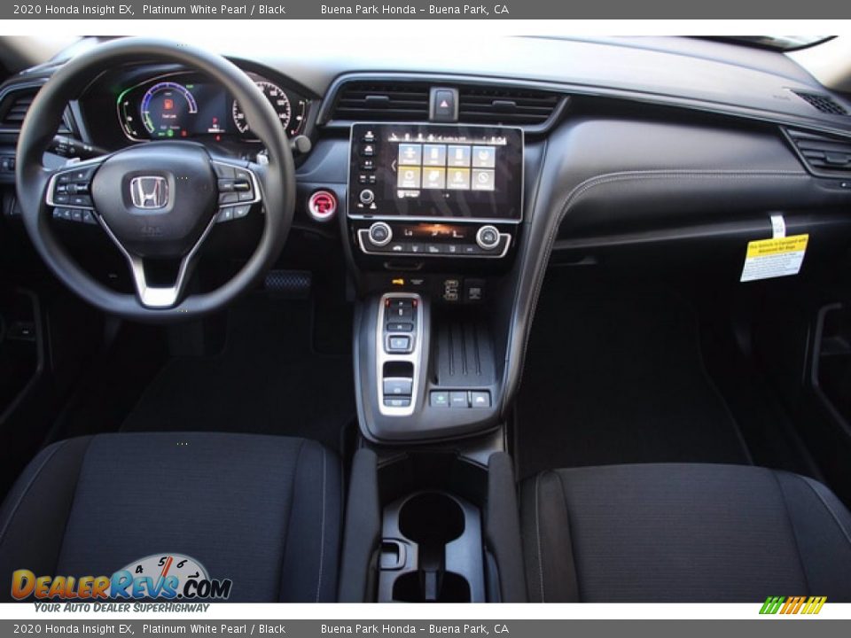 2020 Honda Insight EX Platinum White Pearl / Black Photo #11