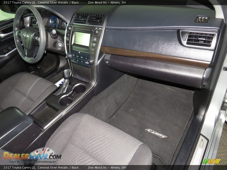 2017 Toyota Camry LE Celestial Silver Metallic / Black Photo #26