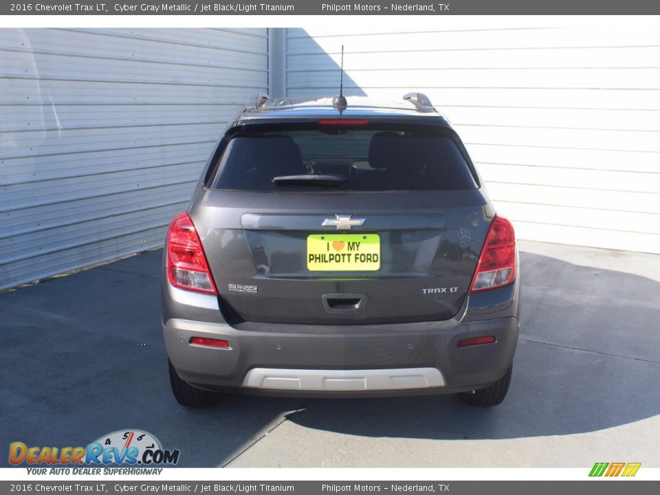 2016 Chevrolet Trax LT Cyber Gray Metallic / Jet Black/Light Titanium Photo #9